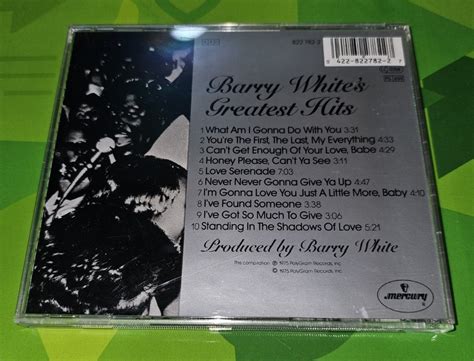 Barry White Greatest Hits Cd Mint On Carousell