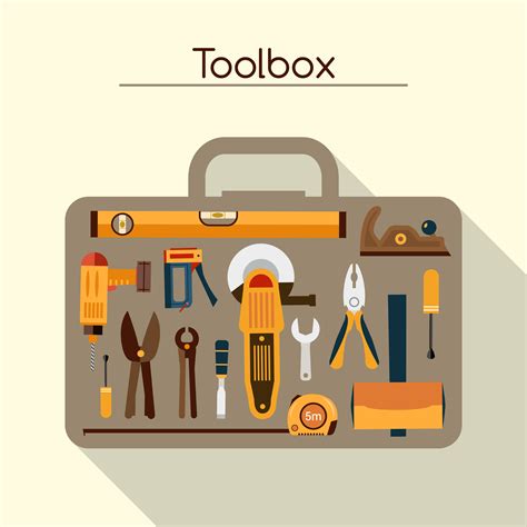 Toolbox Vector Clipart Royalty Free Toolbox Clip Art Vector Eps