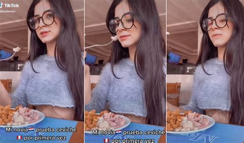 TikTok viral Perú joven lleva a comer a su novia paraguaya cebiche por