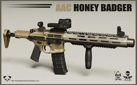 Aac Honey Badger Rifle By Thebadpanda2 On Deviantart