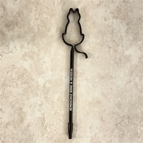 Black Cat Writing Pen — The Hemingway Home And Museum