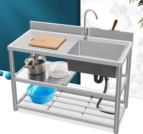 Stainless Steel Utility Sink Kitchen Sink Stainless Steel Single Bowl