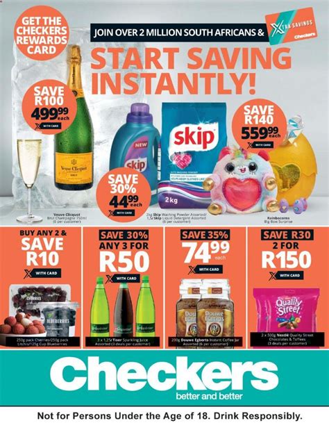 Checkers Specials Xtra Savings November