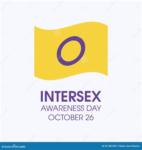 Intersex Awareness Day Vector Stock Vector Illustration Of Awareness