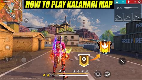 Finally Kalahari Map In Br Ranked Season Free Fire Kalahari Map