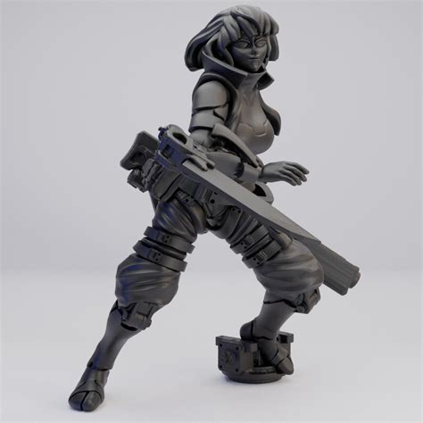 Hot Goblin 女性サイバー傭兵フィギュア 未来戦士 ホットゴブリン