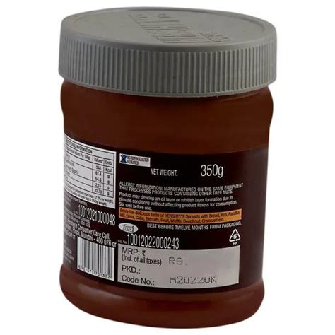 Hersheys Cocoa Spread With Almond 350 G Jiomart