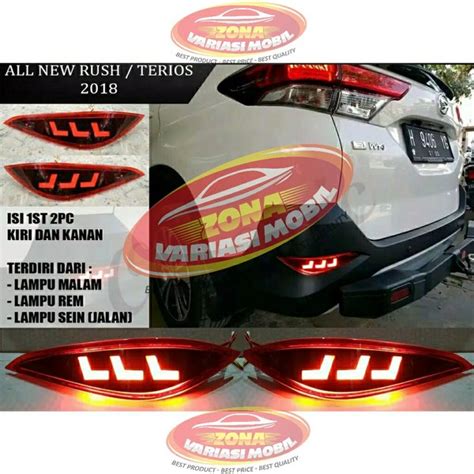 Jual Lampu Led Reflektor Bumper Belakang All New Rush Terios