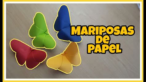 Mariposas De Papel Muy Fáciles