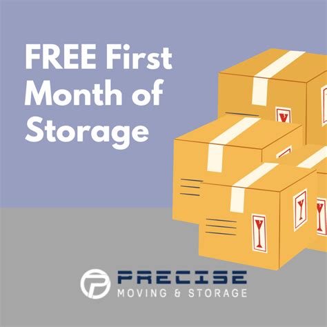 FREE Storage - Precise Moving & Storage