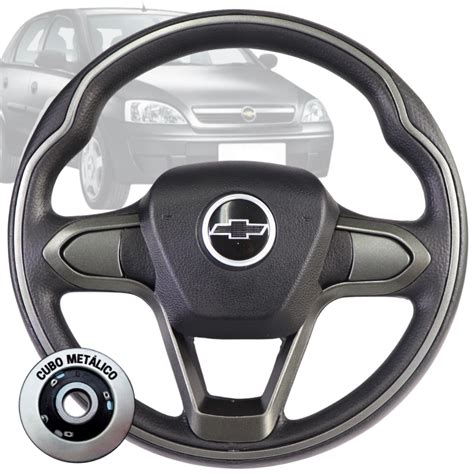 Volante Esportivo Bmw Grafite Corsa Classic Corsa Wind Celta Onix