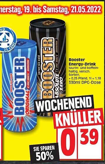 Booster Energy Drink Angebot Bei Edeka Prospekte De