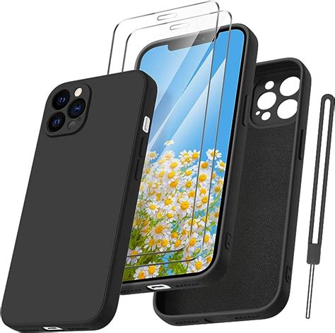 Qasyfanc Coque Protection Cam Ra Pour Iphone Pro Max Avec Pi Ces