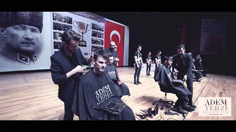 Adem Terzi Barber s Club Türk Tıraşı Tanıtımı Turkish Hair Cut YouTube