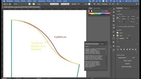 Medir Curva En Adobe Illustrator Molderia Digital YouTube