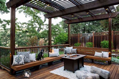 20 Amazing Pergola Ideas For Shading Your Backyard Patio Modern