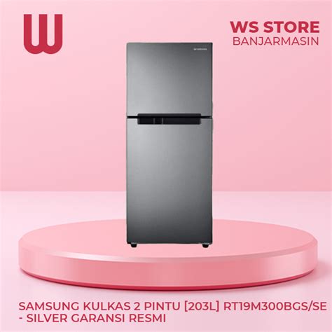 Jual Samsung Kulkas Pintu L Rt M Bgs Se Silver Garansi