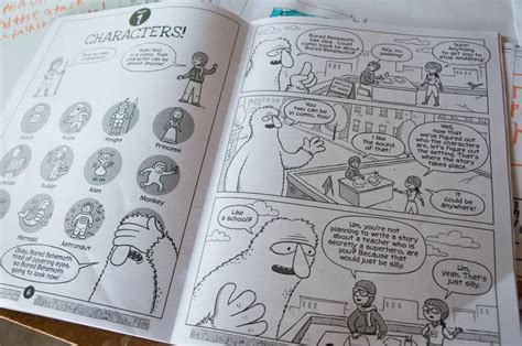 How to Make a Comic Book - A Mom's Take