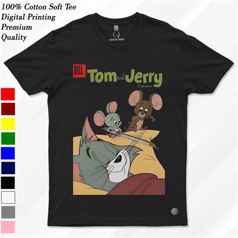 Jual Kaos Anak TOM And JERRY Baju Anak Anime Vintage Usia 1 10 Tahun