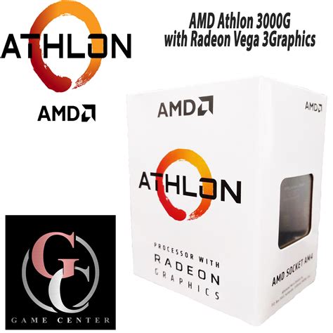 Amd Athlon Processor 3000g With Radeon Vega 3 Graphics 2 Core Am4