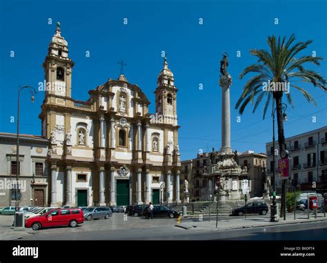 Chiesa di san domenico palermo Banque de photographies et dimages à