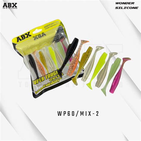 Abx Wonder Silicon Plastic Lure Casting Lure Malaysia Fishing