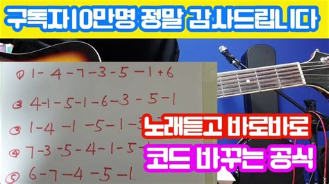 악보없이 어떤곡이든 자신있게 다칠수있는 마법의 오부리공식 Youtube