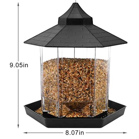 Waterproof Gazebo Hanging Wild Bird Feeder - American Tarantula & Animals