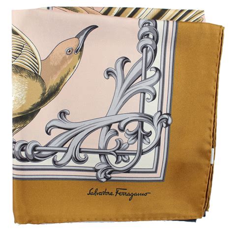 Salvatore Ferragamo Scarves Outlet Silk Women Scarf Sale Como Milano