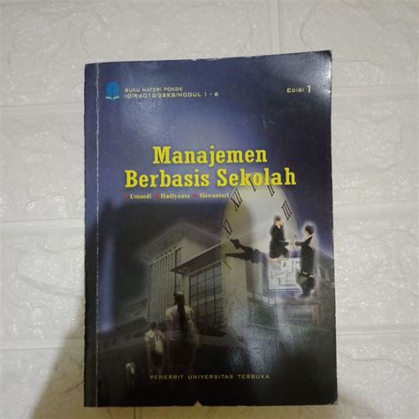 Jual Buku Manajemen Berbasis Sekolah Shopee Indonesia