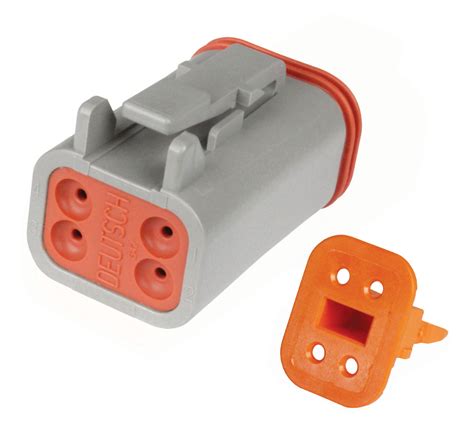 Deutsch Socket Kit 4 Terminals Deutsch Connectors Buy Spares Online