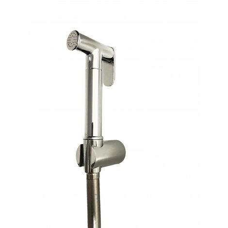 Ensemble Bidet Douchette Support Mural Tuyau De Douche Tout En Laiton