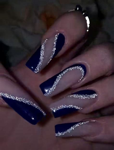 Silver Nail Designs Fancy Nails Designs Manicure Nail Designs Nails