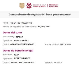 Acuse Registro A Mi Beca Para Empezar C Mo Obtenerlo