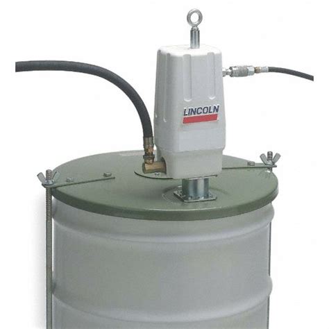 Lincoln Air Operated Drum Pump Unmetered Dispensing With Manual Shut Off For Container Type