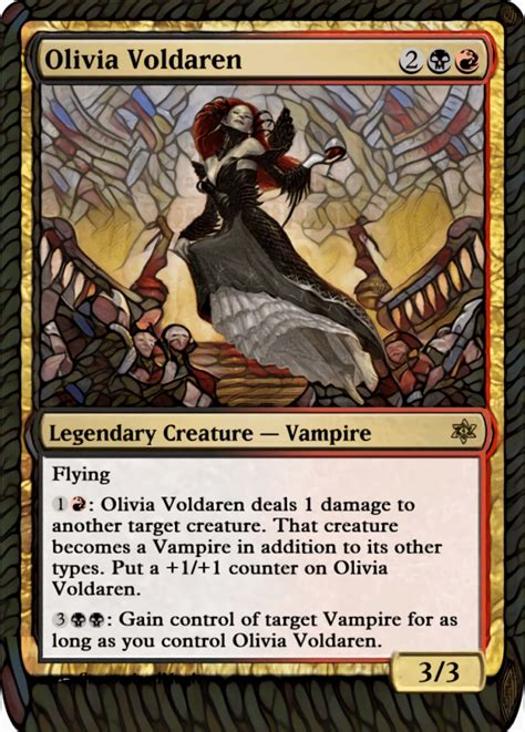 Olivia Voldaren Magic The Gathering Proxy Cards