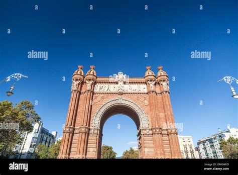 Arc De Triomf Barcelona Designed By Josep Vilaseca I Casanovas Built