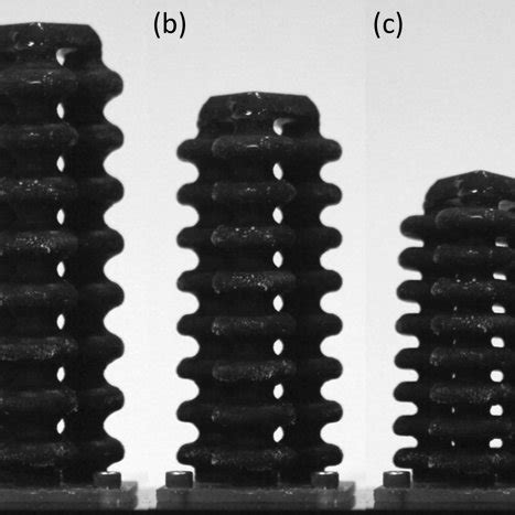 D Printed Soft Actuator A Actuation Of Different Chambers Of The