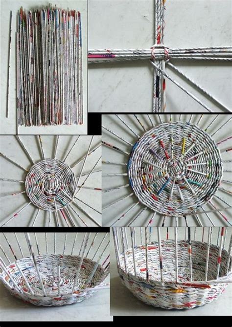 Some Easy and Nice DIY Newspaper Wall Hangings and Décor Craft Ideas