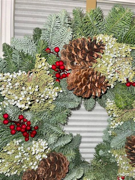 Fresh Christmas Wreaths Delivered To You - Shop With Me Mama