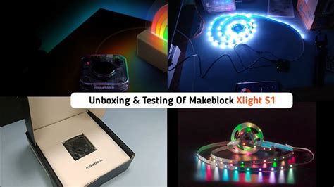 Unboxing Testing Of MakeBlock Xlight S1 Codinglight YouTube