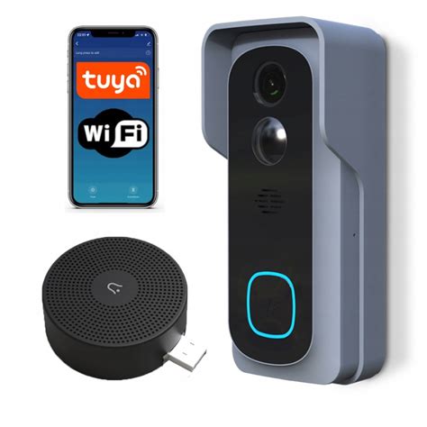 WIDEODOMOFON WIFI DOMOFON FULL HD DZWONEK TUYA DY 44KSML B Cena