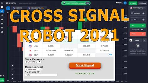 Cross Signal Robot 2022 Review On Quotex Binary Broker Binary Signals