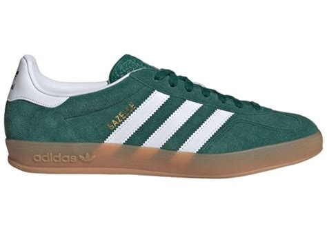 Adidas Gazelle Indoor Collegiate Green Gum JI2062 Solesense