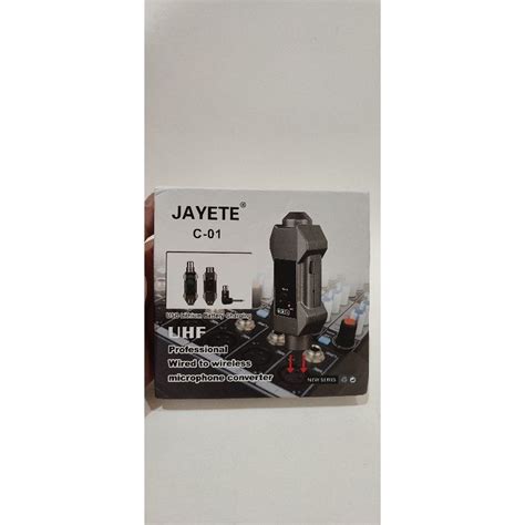 Jual Jayete C Uhf Professional Wired To Wireless Microphone