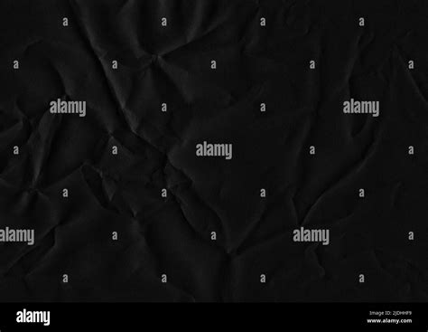 Crumpled Paper Texture Crumpled Black Paper Texture Background High