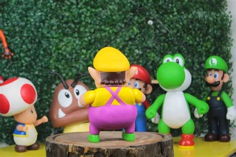 Boneco Original Wario Super Mario Bros Coleção R 79 em São Paulo São