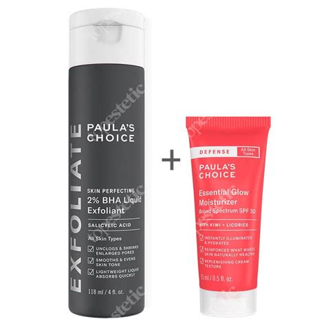 Paulas Choice Defense Essential Glow Moisturizer Spf Skin