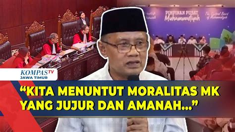 Harapan Ketum Muhammadiyah Soal Hasil Sidang Sengketa Pilpres Di