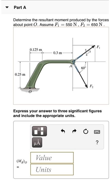 Solved Determine The Resultant Moment Produced By The Forces About